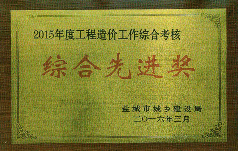 综合      奖